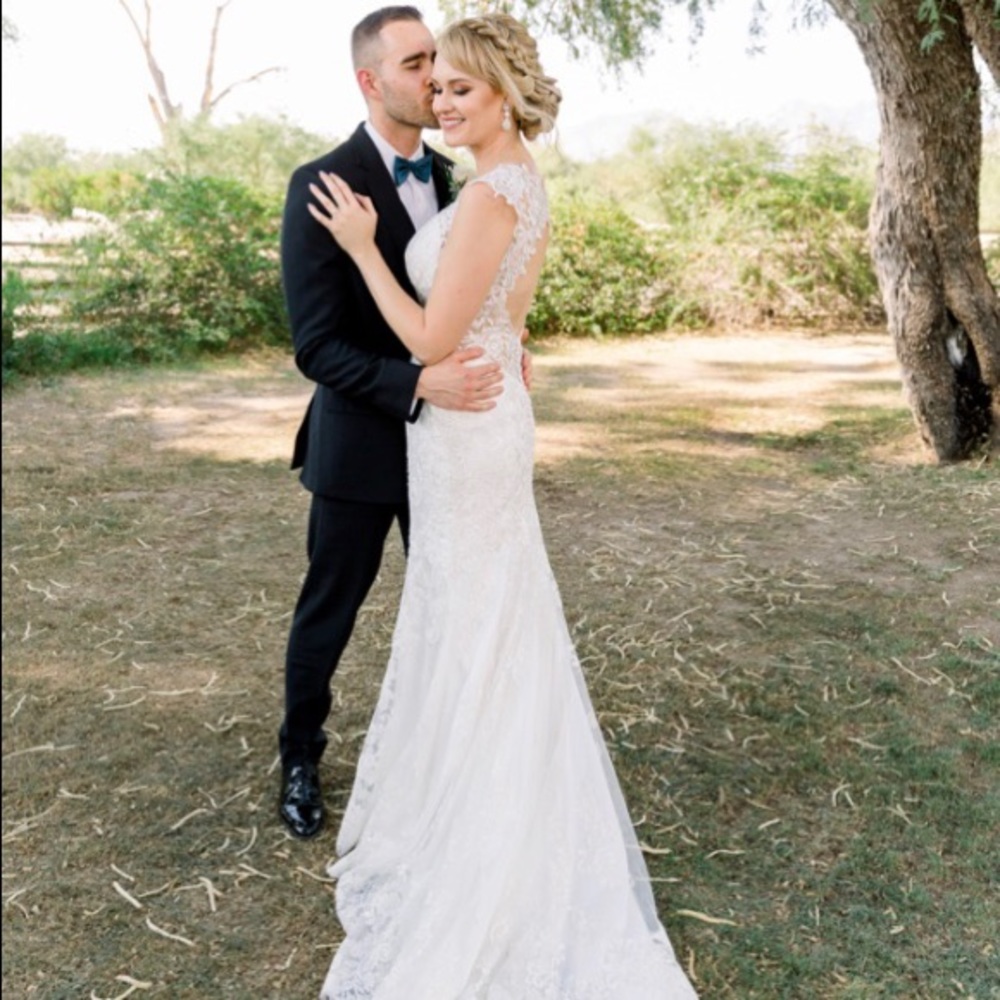 Eddy K Lace Wedding Dress